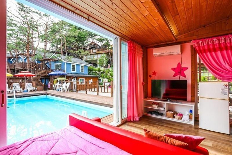 Hoengseong Pine Bell Pension المظهر الخارجي الصورة